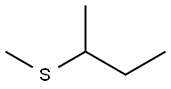 SEC-BUTYL METHYL SULFIDE Struktur