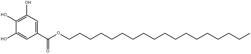 Octadecyl gallate Struktur