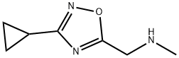 N-[(3-cyclopropyl-1,2,4-oxadiazol-5-yl)methyl]-N-methylamine Struktur