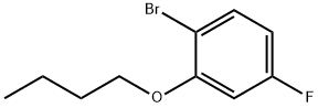 1-Bromo-2-butoxy-4-fluorobenzene Struktur