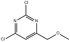 2,4-Dichloro-6-methoxymethyl-pyrimidine Struktur