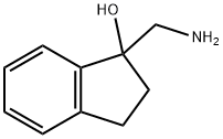 1H-Inden-1-ol,  1-(aminomethyl)-2,3-dihydro- Struktur