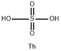 thorium disulphate Struktur