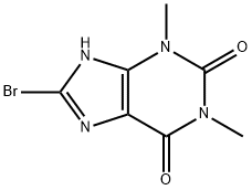 8-BROMOTHEOPHYLLINE Structure