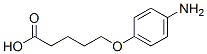 5-(4-aminophenoxy)pentanoic acid Struktur