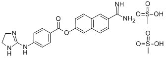 sepimostate mesilate Struktur