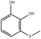 3-(methylthio)catechol Struktur