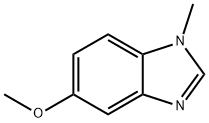 5-METHOXY-1-METHYLBENZIMIDAZOLE Struktur