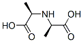 D-Alanine, N-(1-carboxyethyl)-, (R)- (9CI) Struktur