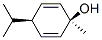 2,5-Cyclohexadien-1-ol,1-methyl-4-(1-methylethyl)-,cis-(9CI) Struktur