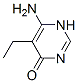 4(1H)-Pyrimidinone, 6-amino-5-ethyl- (9CI) Struktur