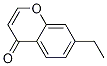 4H-1-Benzopyran-4-one, 7-ethyl- Struktur