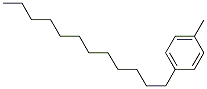 p-dodecyltoluene Struktur