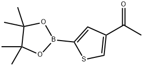 4-Acetylthiophene-2-boronic acid, pinacol ester Struktur