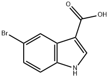 5-BROMO-1H-INDOLE-3-CARBOXYLIC ACID Structure