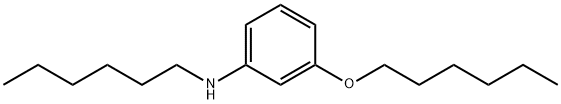 N-Hexyl-3-(hexyloxy)aniline Struktur