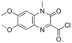 3-CHLOROCARBONYL-6,7-DIMETHOXY-1-METHYL-2(1H)-QUINOXALINONE Struktur