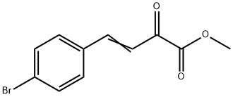 3-Butenoic acid, 4-(4-broMophenyl)-2-oxo-, Methyl ester Struktur