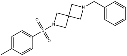 2,6-Diazaspiro[3.3]heptane, 2-[(4-Methylphenyl)sulfonyl]-6-(phenylMethyl)- Struktur