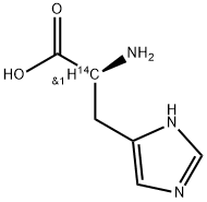 HISTIDINE, L-, [CARBOXYL-14C] Struktur