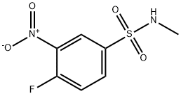 4-Fluoro-N-methyl-3-nitrobenzenesulfonamide Struktur