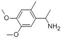 1-(4,5-dimethoxy-2-methylphenyl)ethanamine Struktur