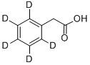 PHENYL-D5-ACETIC ACID Structure