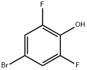 4-Bromo-2,6-difluorophenol Struktur