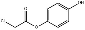 p-Hydroxyphenyl chloroacetate Struktur