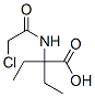 Butanoic  acid,  2-[(chloroacetyl)amino]-2-ethyl-  (9CI) Struktur