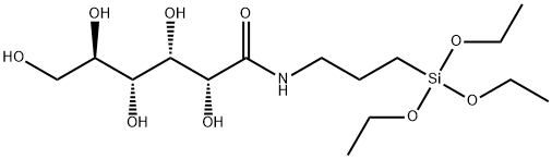 N-(3-TRIETHOXYSILYLPROPYL)GLUCONAMIDE Struktur