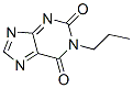 1-propylxanthine Struktur