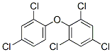 2,2',4,4',6-pentachlorodiphenyl ether Struktur