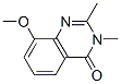 4(3H)-Quinazolinone,  8-methoxy-2,3-dimethyl- Struktur