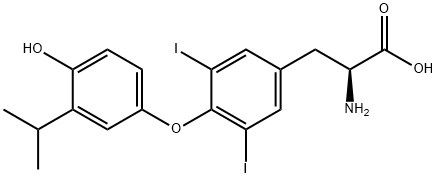 isopropyl-diiodothyronine Struktur