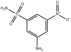 3-aMino-5-nitrobenzene-1-sulfonaMide Struktur