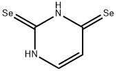 1H-pyrimidine-2,4-diselone Struktur