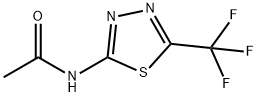 Acetamide, N-[5-(trifluoromethyl)-1,3,4-thiadiazol-2-yl]- Struktur