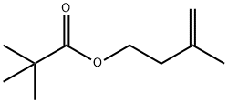 Propanoic acid, 2,2-dimethyl-, 3-methyl-3-butenyl ester Struktur