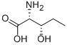 (2R,3S)-2-AMINO-3-HYDROXY-PENTANOIC ACID Struktur