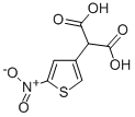 5-Nitro-3-thiophemalonic acid Struktur