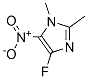 1H-Imidazole, 4-fluoro-1,2-dimethyl-5-nitro- Struktur