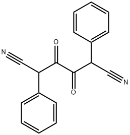 3,4-Dioxo-2,5-diphenylhexanedinitrile Struktur