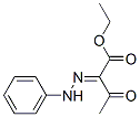 3-Oxo-2-(2-phenylhydrazono)butanoic acid ethyl ester Struktur