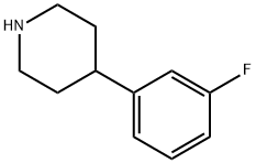 4-(3-FLUORO-PHENYL)-PIPERIDINE Struktur