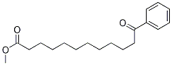 Methyl 12-oxo-12-phenyldodecanoate Struktur