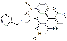 barnidipine hydrochloride Struktur