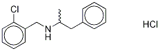 rac Clobenzorex Hydrochloride Struktur