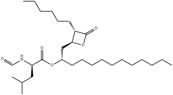 (R,S,S,S)-奧利司他, 104872-28-8, 結(jié)構(gòu)式