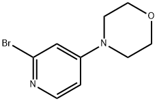 4-(2-broMopyridin-4-yl)Morpholine Struktur